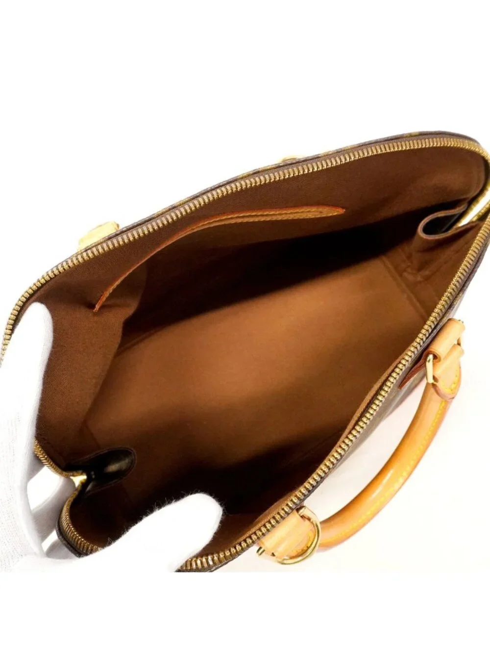 Louis Vuitton Monogram Alma Brown Handbag